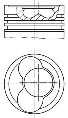 Piston MAHLE 0306602