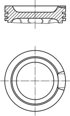 Piston MAHLE 033 14 00
