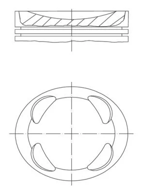 Piston MAHLE 081 PI 00104 002