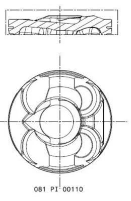 Piston MAHLE 081PI00110002