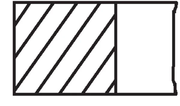 Komplet batnih obročev MAHLE 08316N0