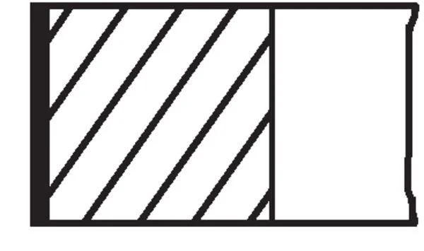 Komplet batnih obročev MAHLE 08331N0