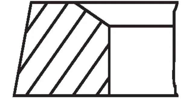 Komplet batnih obročev MAHLE 503 08 N0