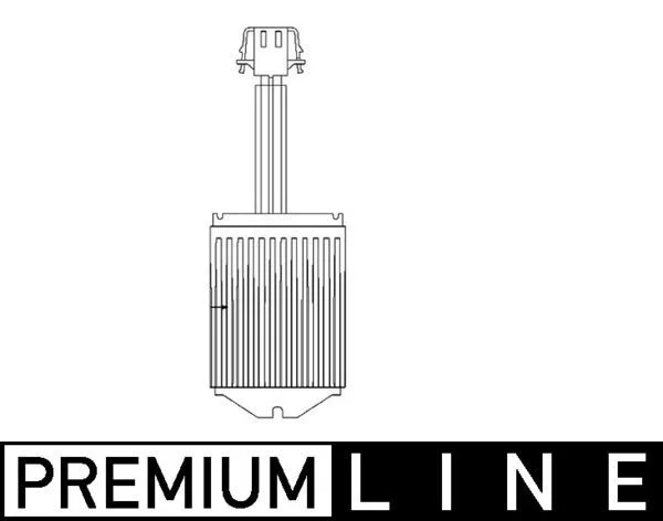 Regulator, notranji ventilator MAHLE ABR 38 000P