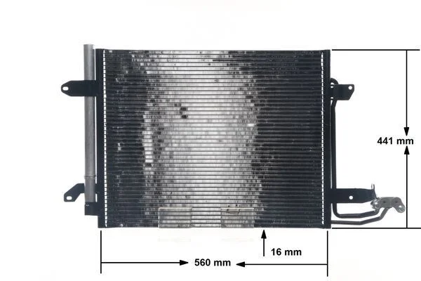 Kondenzator, klimatska naprava MAHLE AC 325 000S