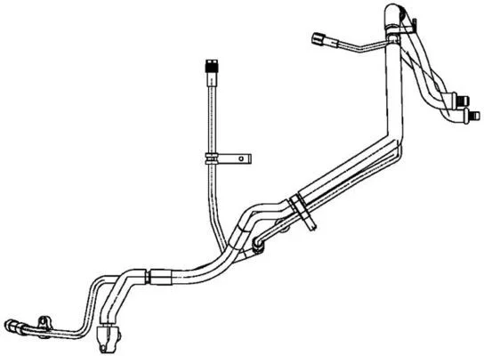 High/Low-pressure Line, air conditioning MAHLE AP 136 000P