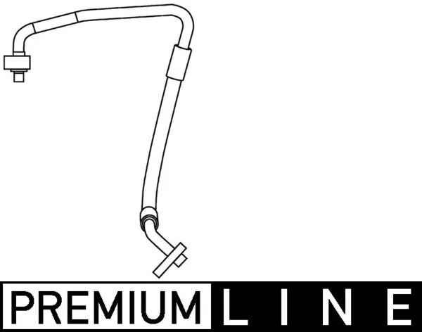 High-pressure Line, air conditioning MAHLE AP84000P