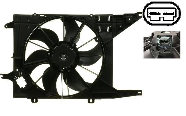 Ventilator, hlajenje motorja MAHLE CFF327000S