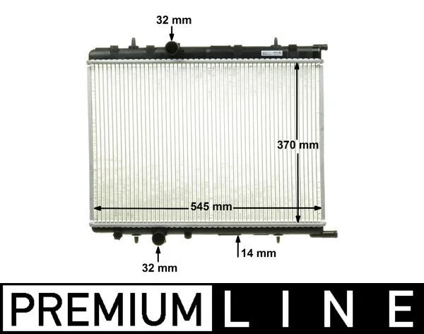 Hladilnik, hlajenje motorja MAHLE CR 515 000P