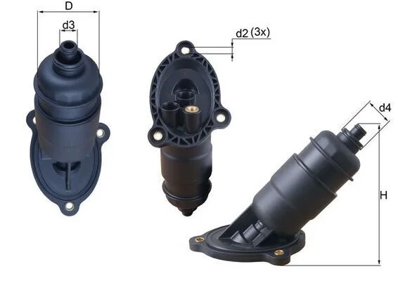 Hidravlični filter, avtomatski menjalnik MAHLE HX155