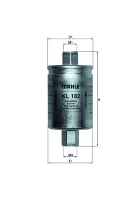 Fuel Filter MAHLE KL182
