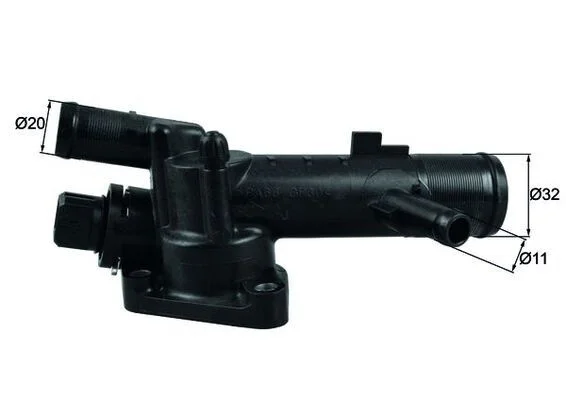 Thermostat, coolant MAHLE TI 215 83