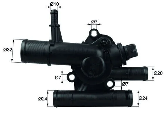 Termostat, hladilna tekočina MAHLE TI 217 89