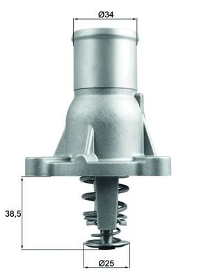 Termostat, hladilna tekočina MAHLE TI 260 92
