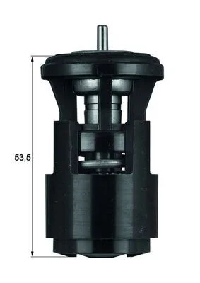 Thermostat, coolant MAHLE TX 41 87D