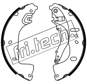 Brake Shoe Set fri.tech. 1253.764