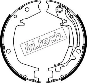 Komplet zavornih čeljusti, parkirna zavora fri.tech. 1046.215Y