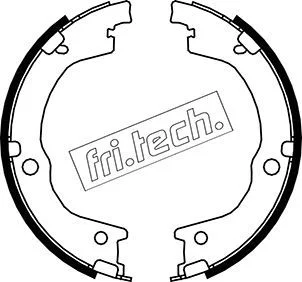 Komplet zavornih čeljusti, parkirna zavora fri.tech. 1049.165