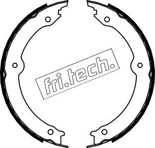Komplet zavornih čeljusti, parkirna zavora fri.tech. 1115.323