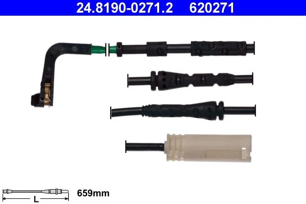 Warning Contact, brake pad wear ATE 24.8190-0271.2
