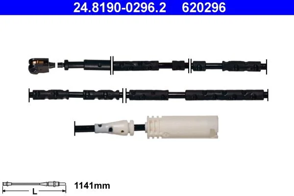 Warning Contact, brake pad wear ATE 24.8190-0296.2