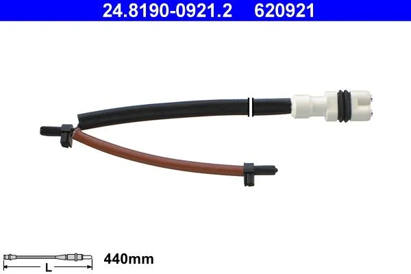 Warning Contact, brake pad wear ATE 24.8190-0921.2