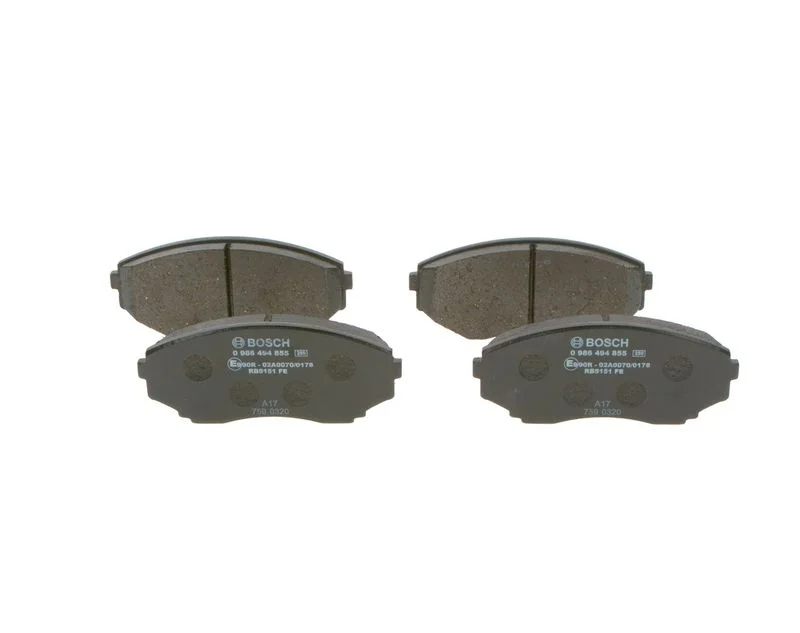 Brake Pad Set, disc brake BOSCH 0986494855