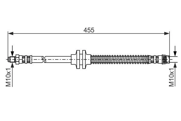 Brake Hose BOSCH 1 987 476 126