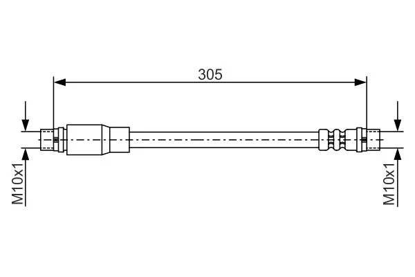 Brake Hose BOSCH 1 987 476 171