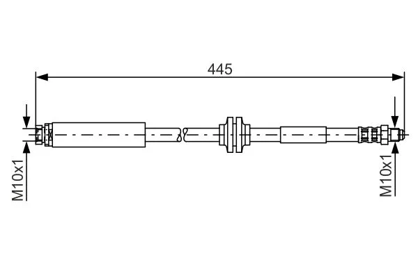 Brake Hose BOSCH 1 987 476 180