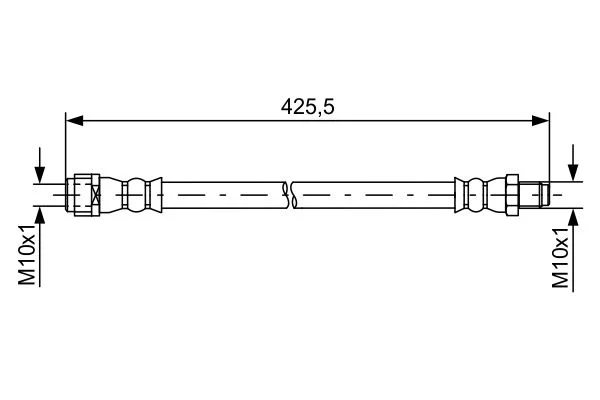 Brake Hose BOSCH 1 987 481 610