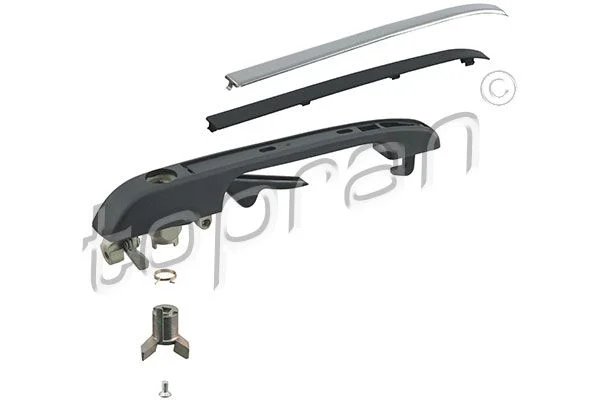 Exterior Door Handle TOPRAN 102 881
