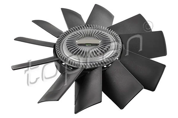 Clutch, radiator fan TOPRAN 109 604