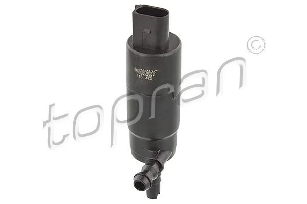 Washer Fluid Pump, headlight cleaning TOPRAN 110 472