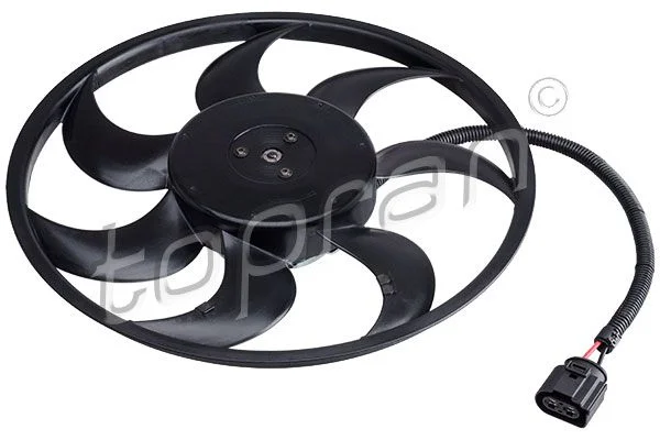 Fan, engine cooling TOPRAN 114 329