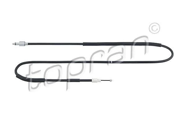 Cable Pull, parking brake TOPRAN 114 841