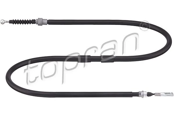 Cable Pull, parking brake TOPRAN 114 847