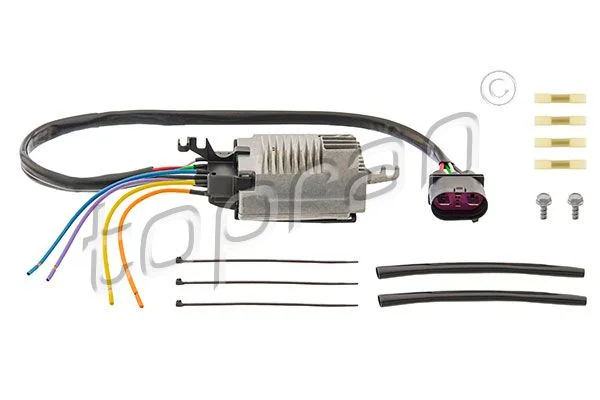 Krmilna enota, električni ventilator (hlajenje motorja) TOPRAN 115 275