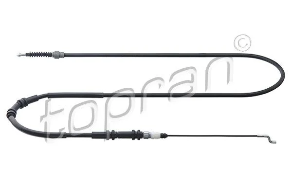 Cable Pull, parking brake TOPRAN 115 978