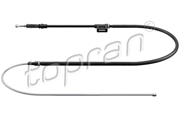 Cable Pull, parking brake TOPRAN 117 694