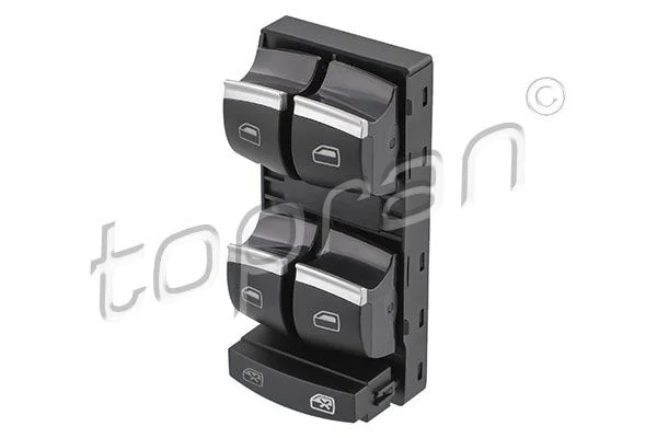 Switch, window regulator TOPRAN 118 903