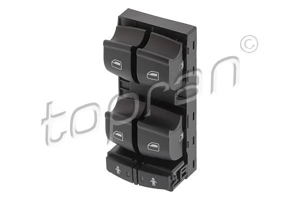 Switch, window regulator TOPRAN 119 314