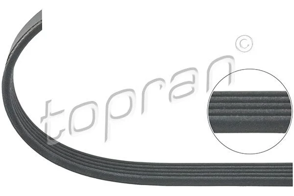 V-rebrasti pas TOPRAN 205 745