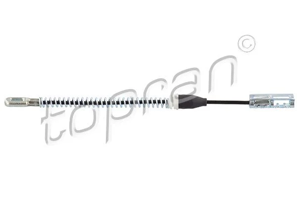 Cable Pull, parking brake TOPRAN 206 498