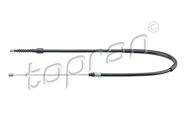 Cable Pull, parking brake TOPRAN 206 501