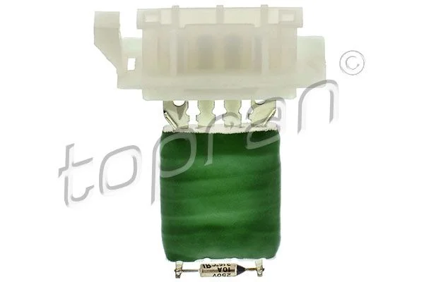 Resistor, interior blower TOPRAN 208 254