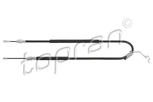 Cable Pull, parking brake TOPRAN 304 668