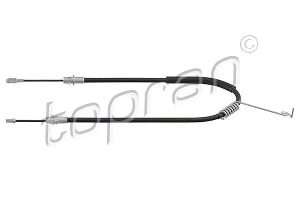 Cable Pull, parking brake TOPRAN 304 671