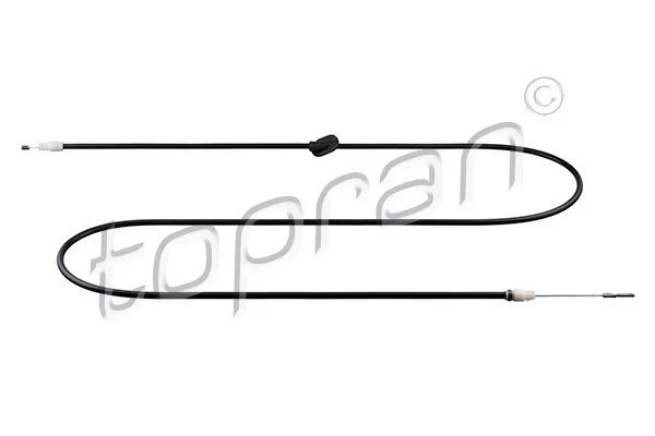 Cable Pull, parking brake TOPRAN 401 274