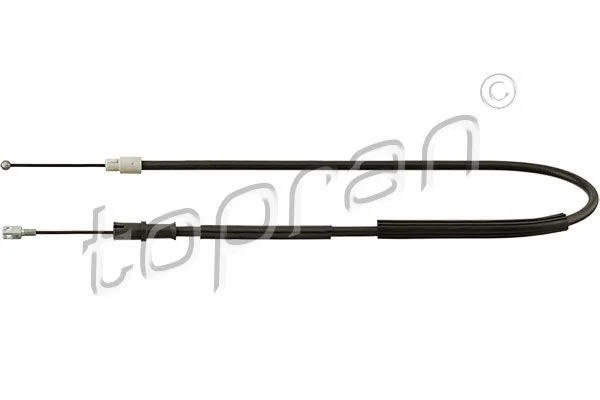 Cable Pull, parking brake TOPRAN 408 405